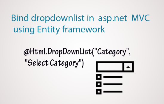 mvc populate dropdownlist from database